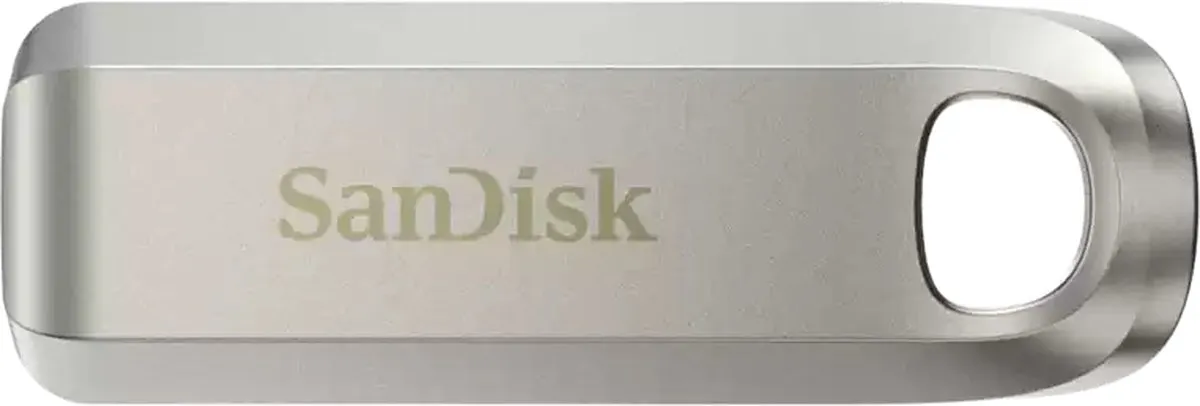 SanDisk Ultra Luxe USB Type-C 128GB - 400MB/s - Zilver