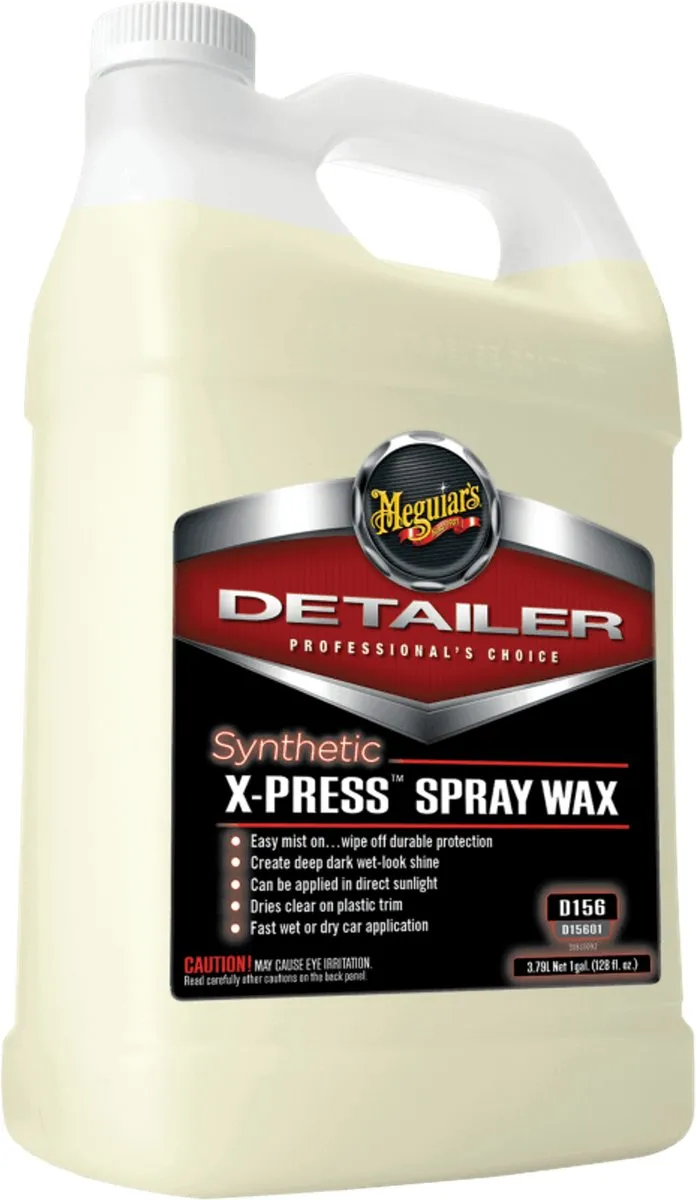 Meguiar's Synthetic X-Press Spray Wax 3.8L