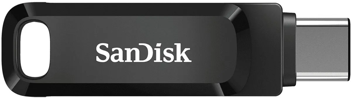 SanDisk Ultra Dual Drive Go SDDDC3-256G-G46 256GB - Micro - Zwart