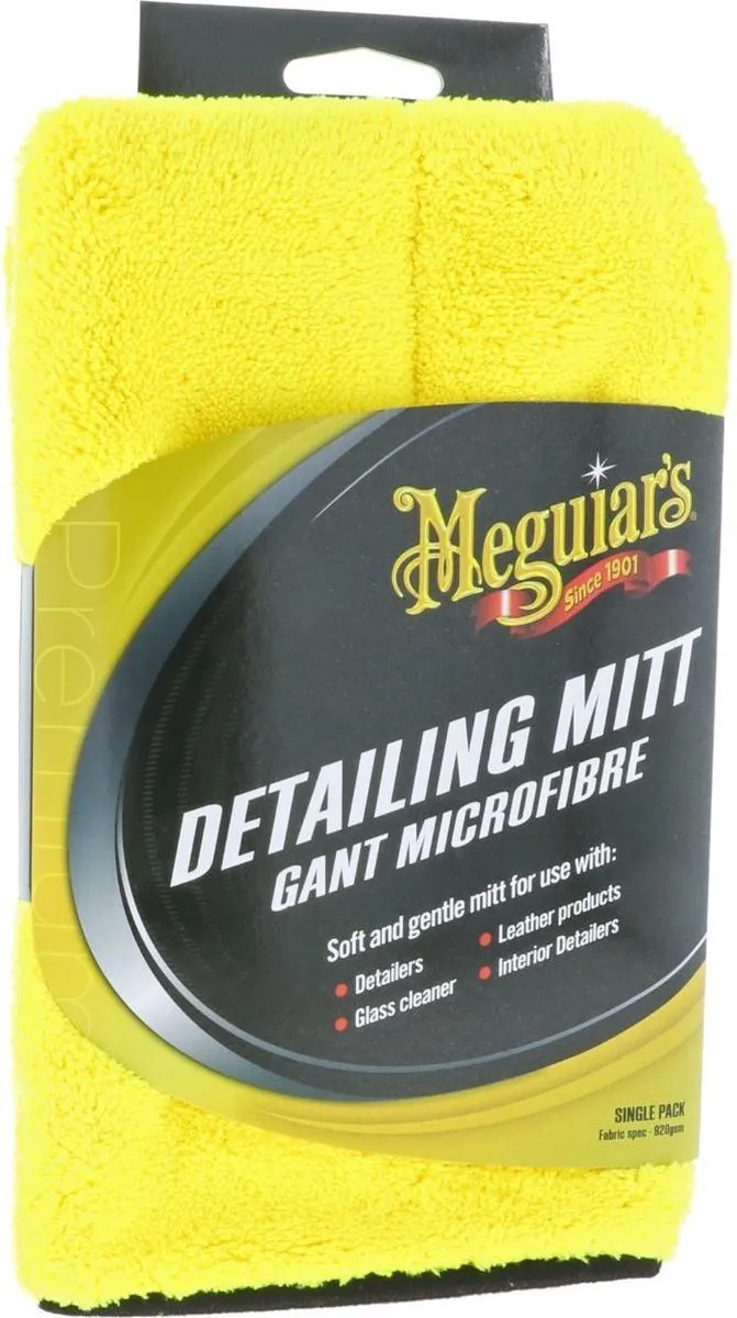 Meguiar's Detailing Mitt Microvezel Handschoen