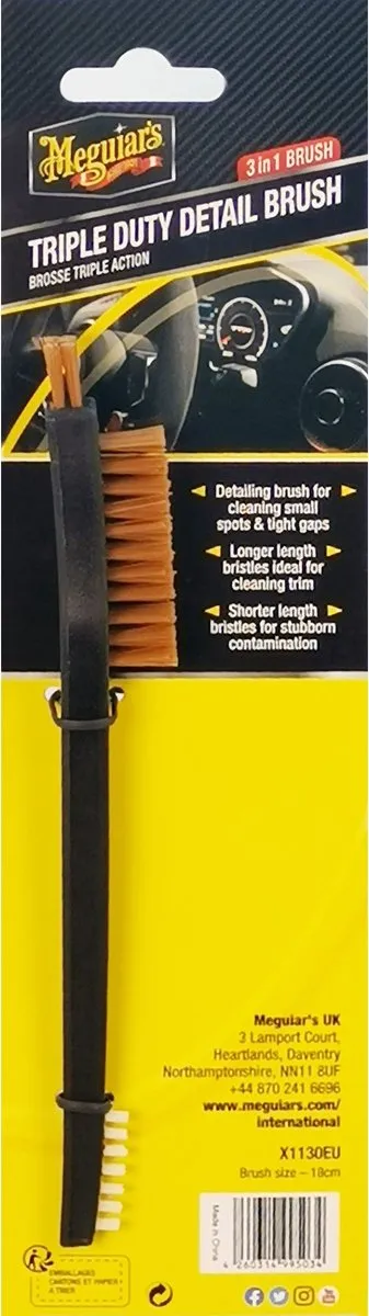 Meguiar’s Triple Duty Detail Brush