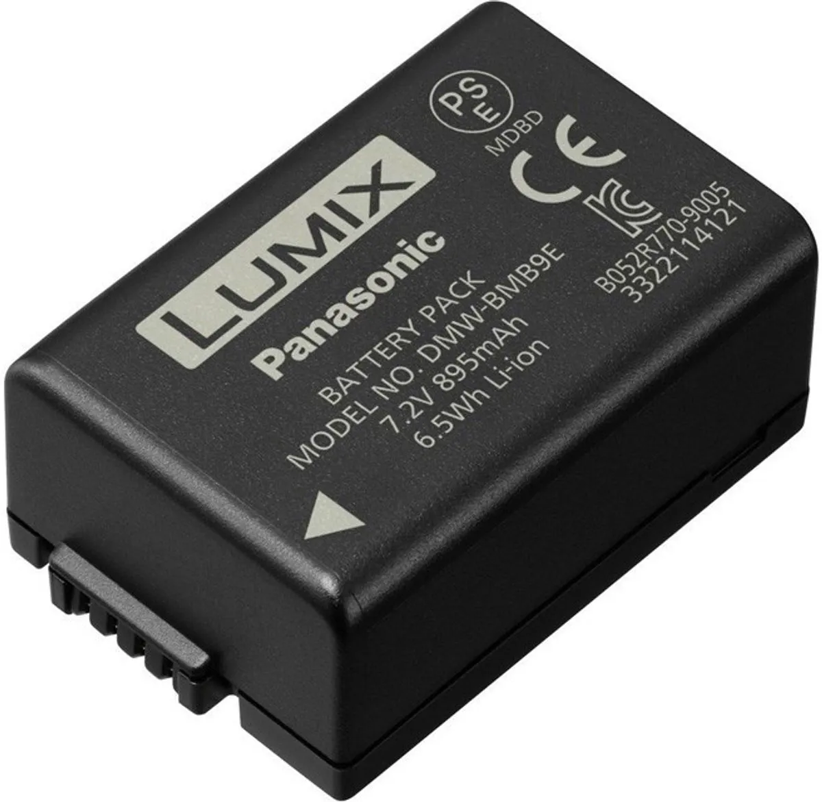 Panasonic DMW-BMB9E Fotobatterij 895mAh