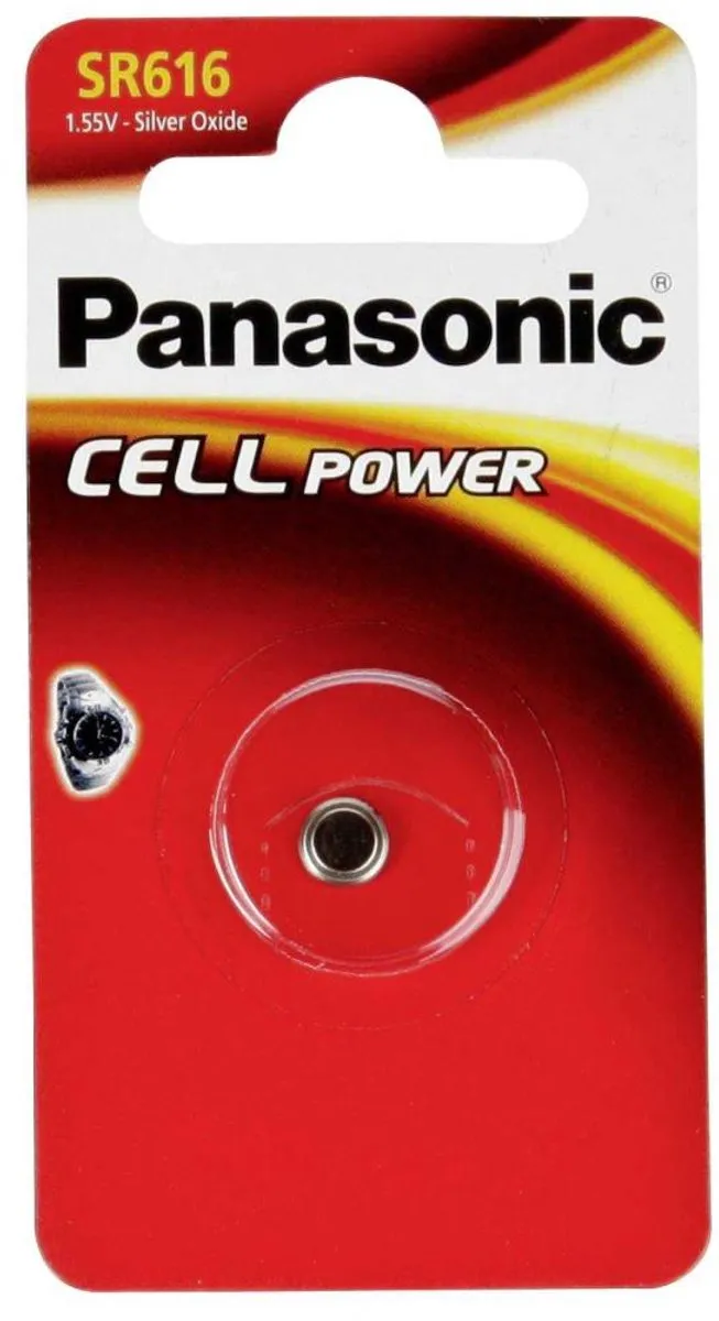Panasonic SR-616 EL Knoopcel - 10mAh