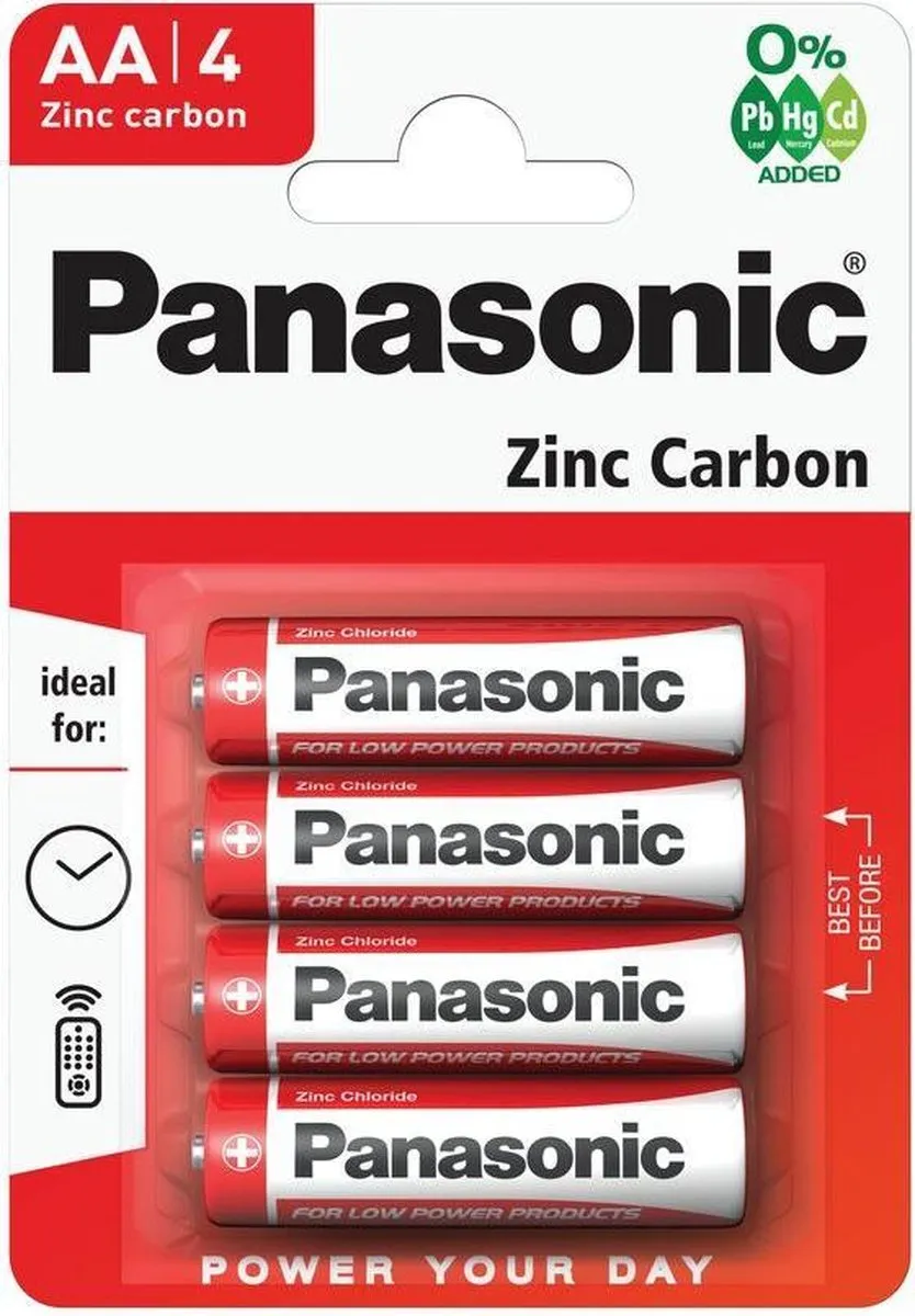 Panasonic AA Batterijen