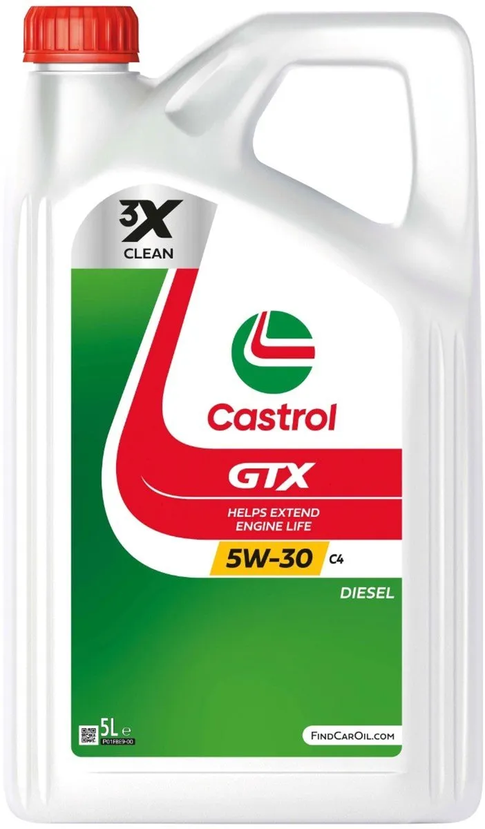 Castrol GTX 5W-30 C4 Motorolie 5L