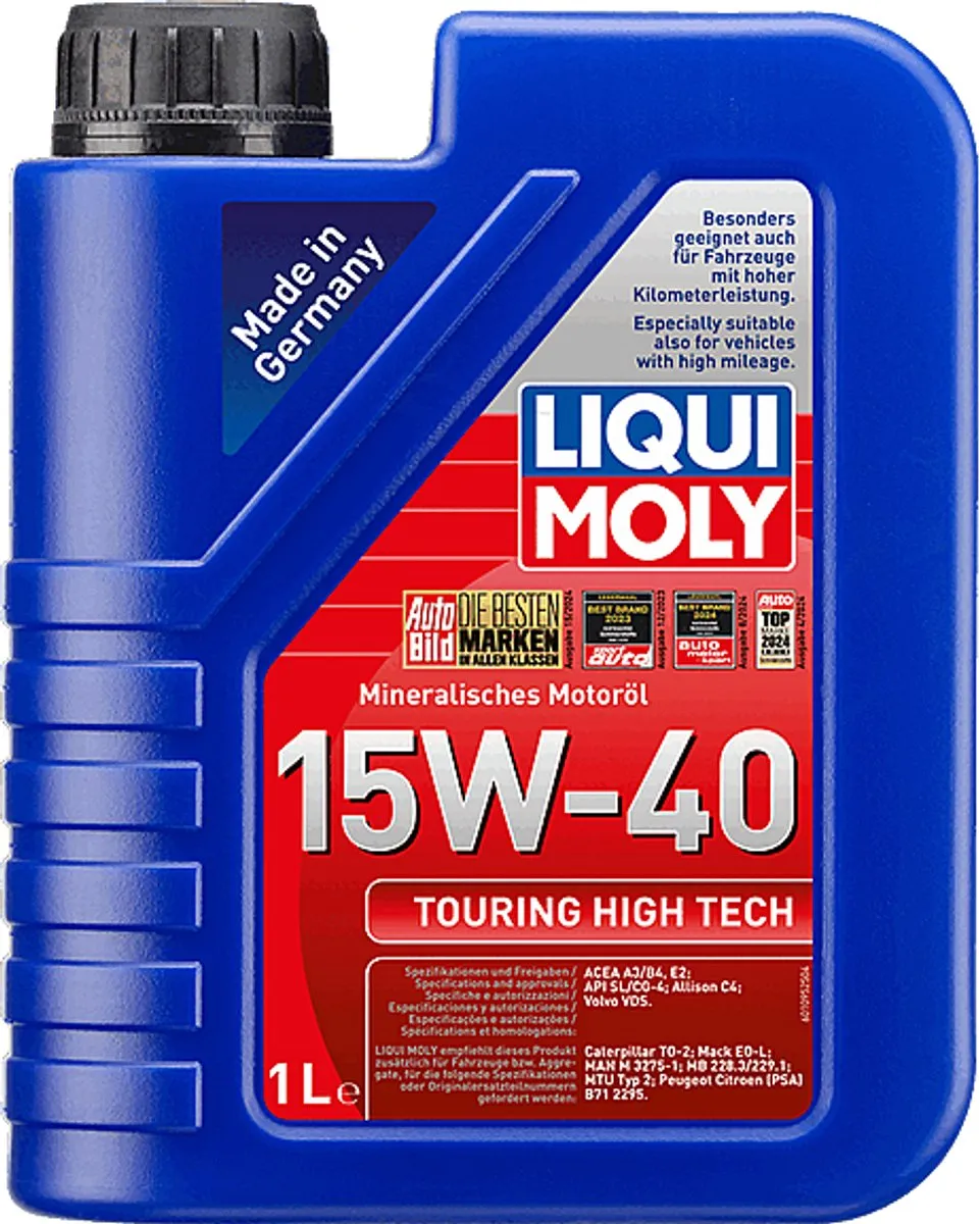 Liqui Moly Touring High-Tech 15W40 Motorolie 1L