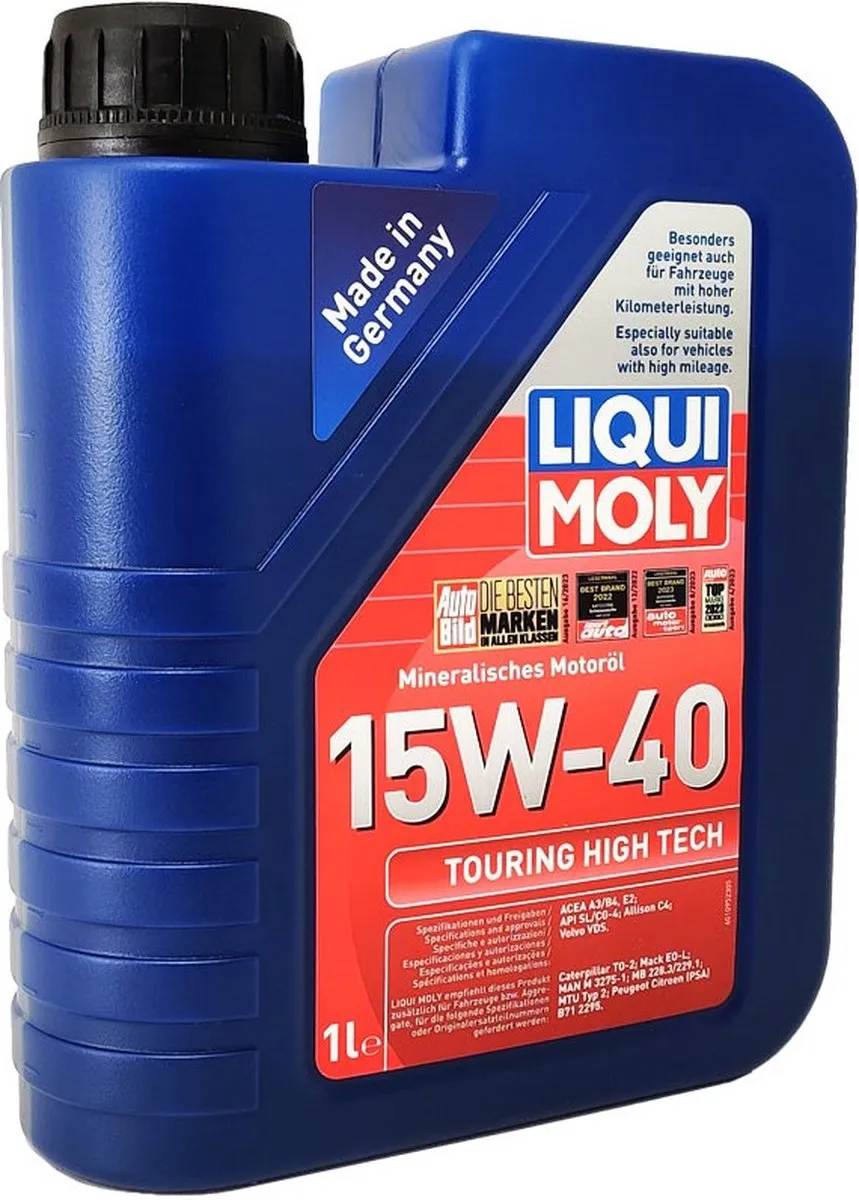 Liqui Moly Touring High-Tech 15W40 Motorolie 1L