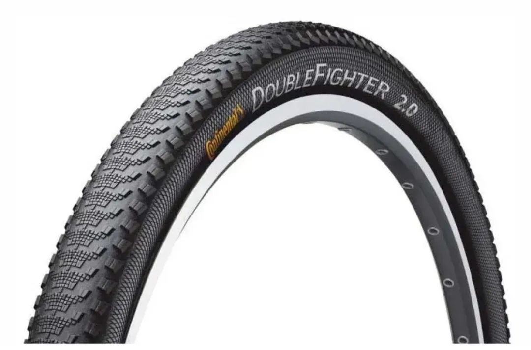 Continental Double Fighter III 27.5x2.00 Mountainbikeband - Zwart