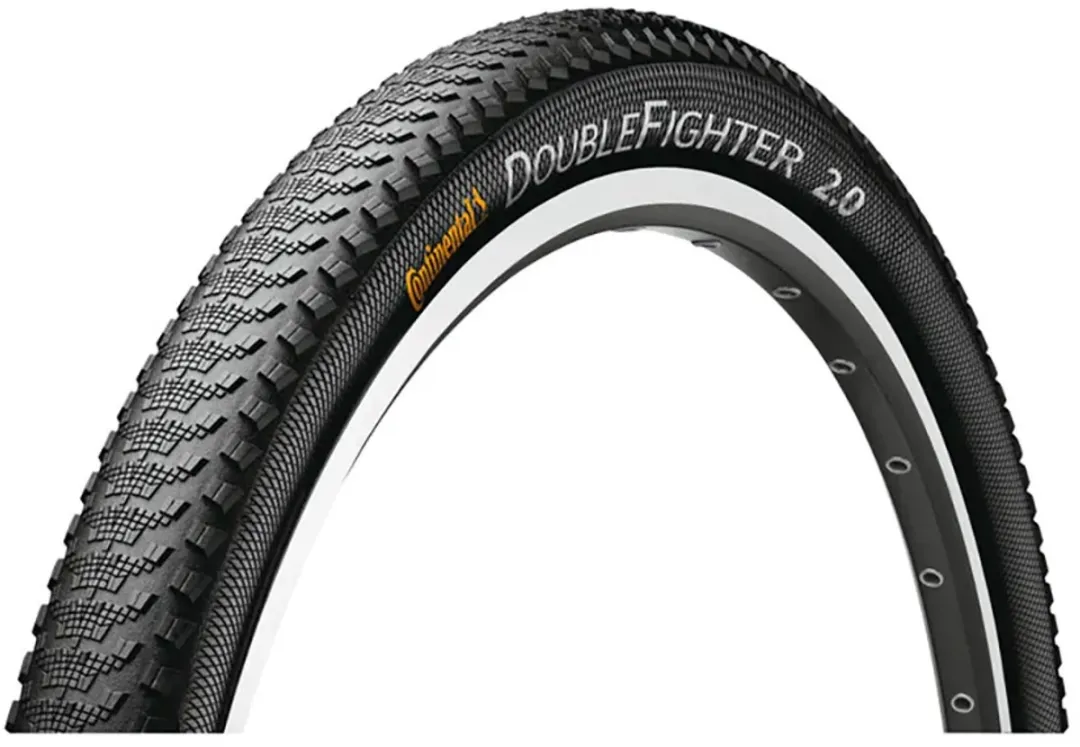 Continental Double Fighter III 27.5x2.00 Mountainbikeband - Zwart - afbeelding 6 van 6