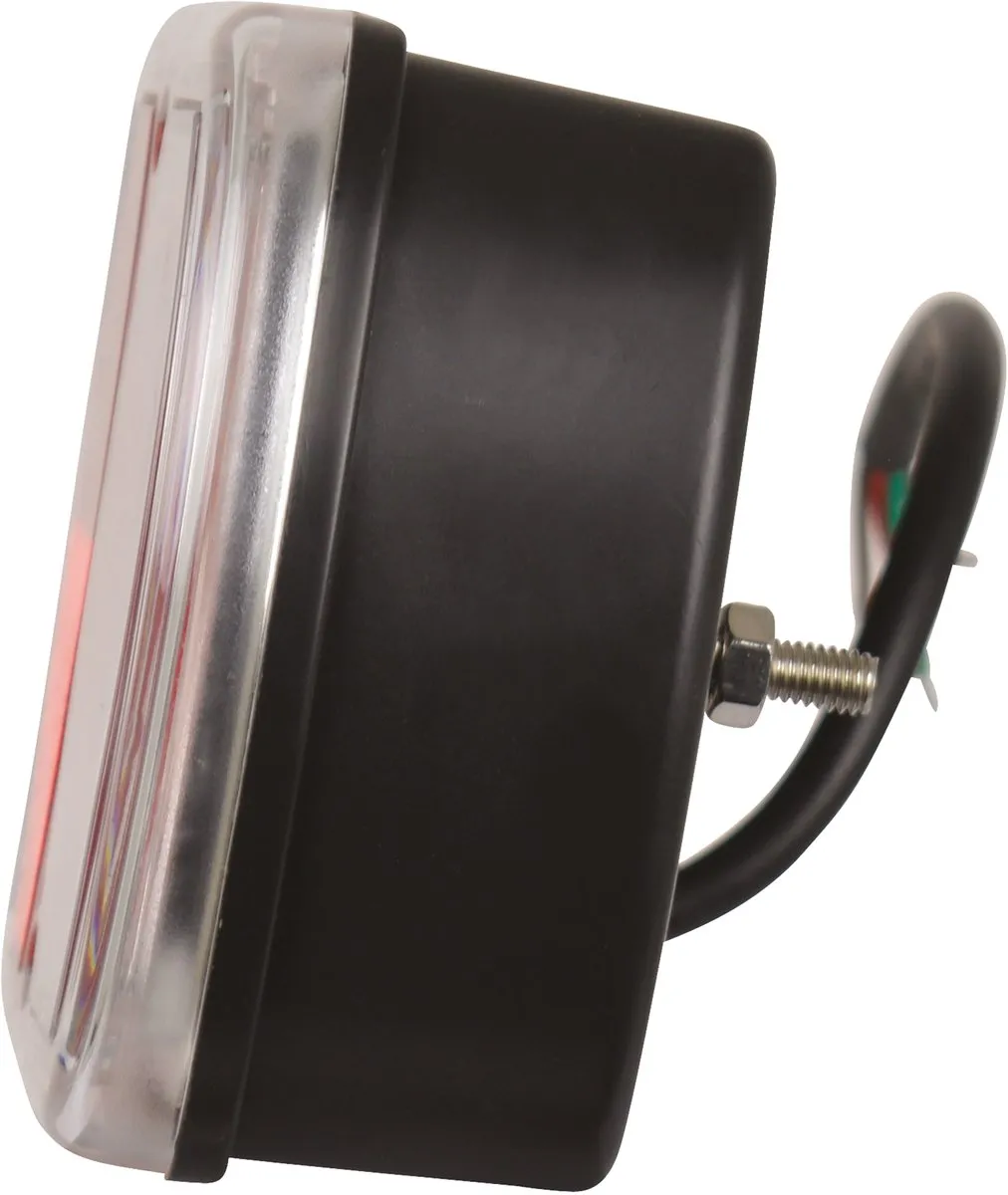 Carpoint Achterlicht Halogeen Rechts 220mm - 5 Functies - Rood