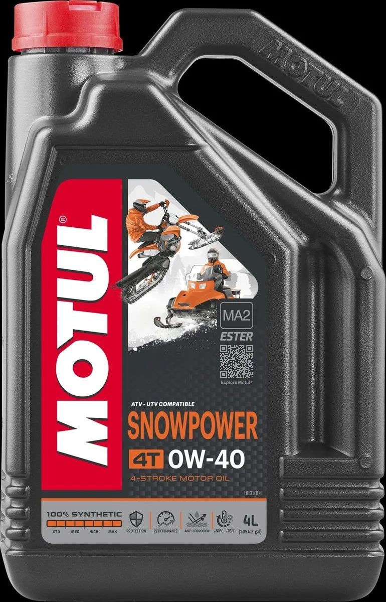 Motul Snowpower 4T 0W-40 4L