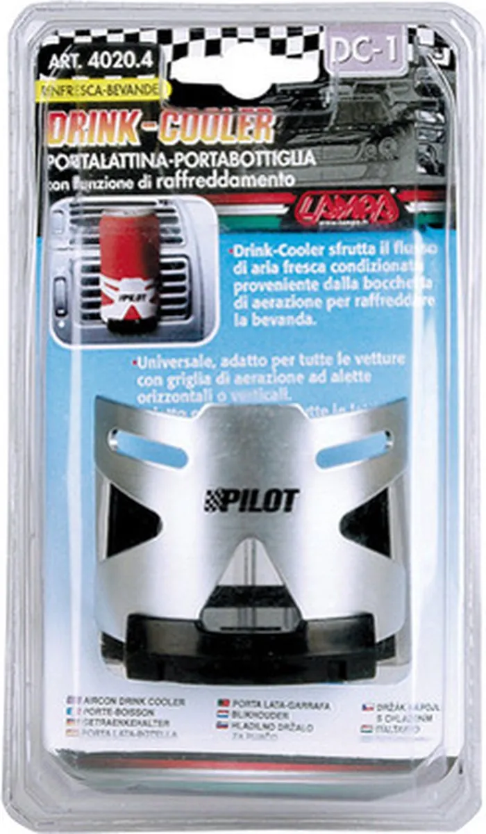 Lampa Drink-Cooler Bekerhouder - Auto - Zwart