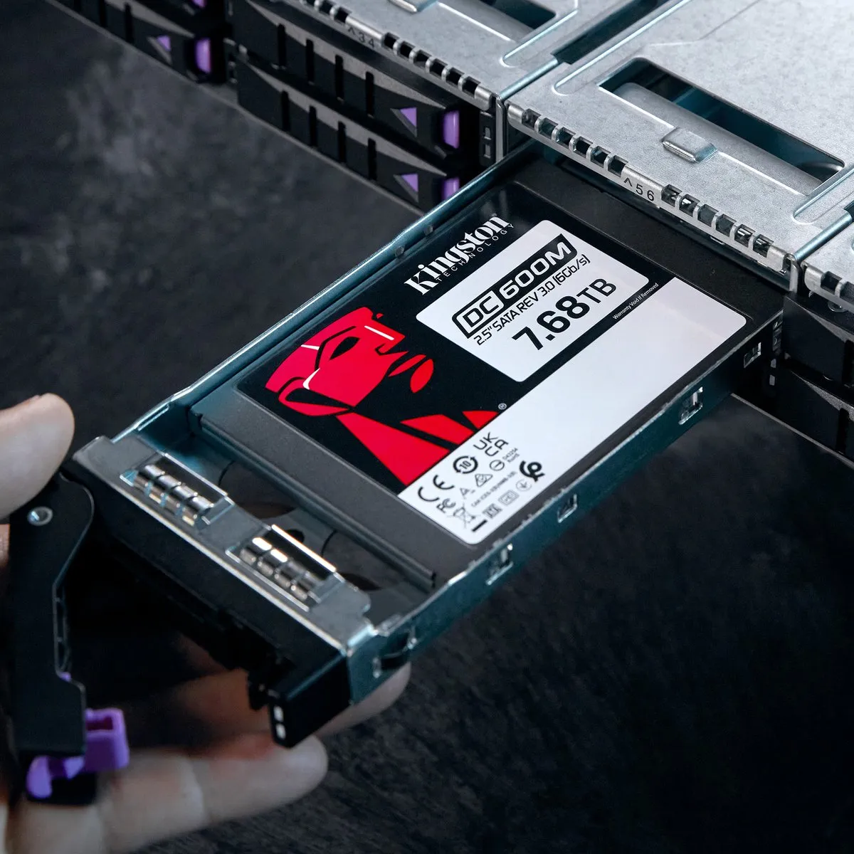 Hard Drive Kingston SEDC600M/7680G TLC 3D NAND 7,68 TB SSD