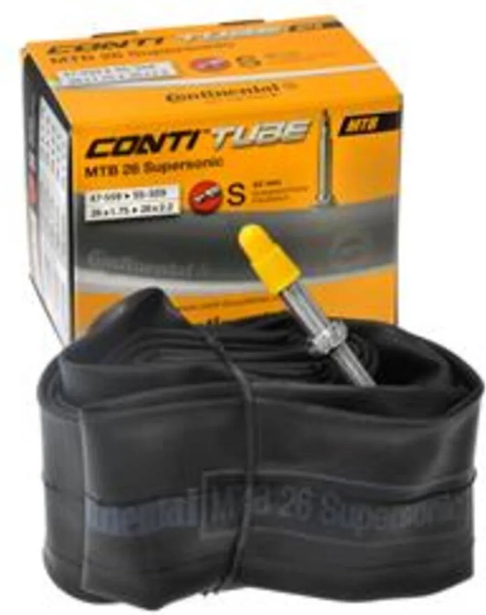 Continental Binnenband Supersonic 26" 47-559 - Zwart - afbeelding 6 van 6