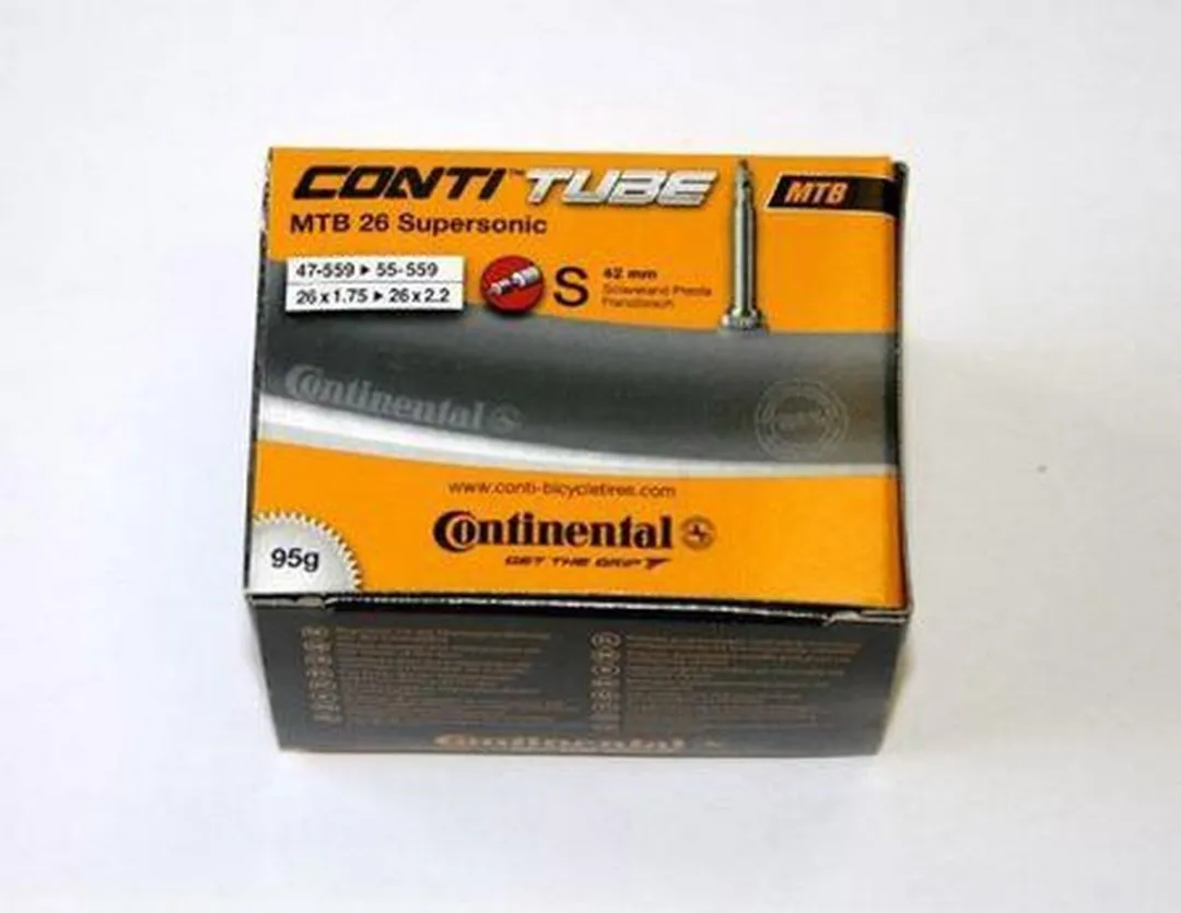 Continental Binnenband Supersonic 26" 47-559 - Zwart