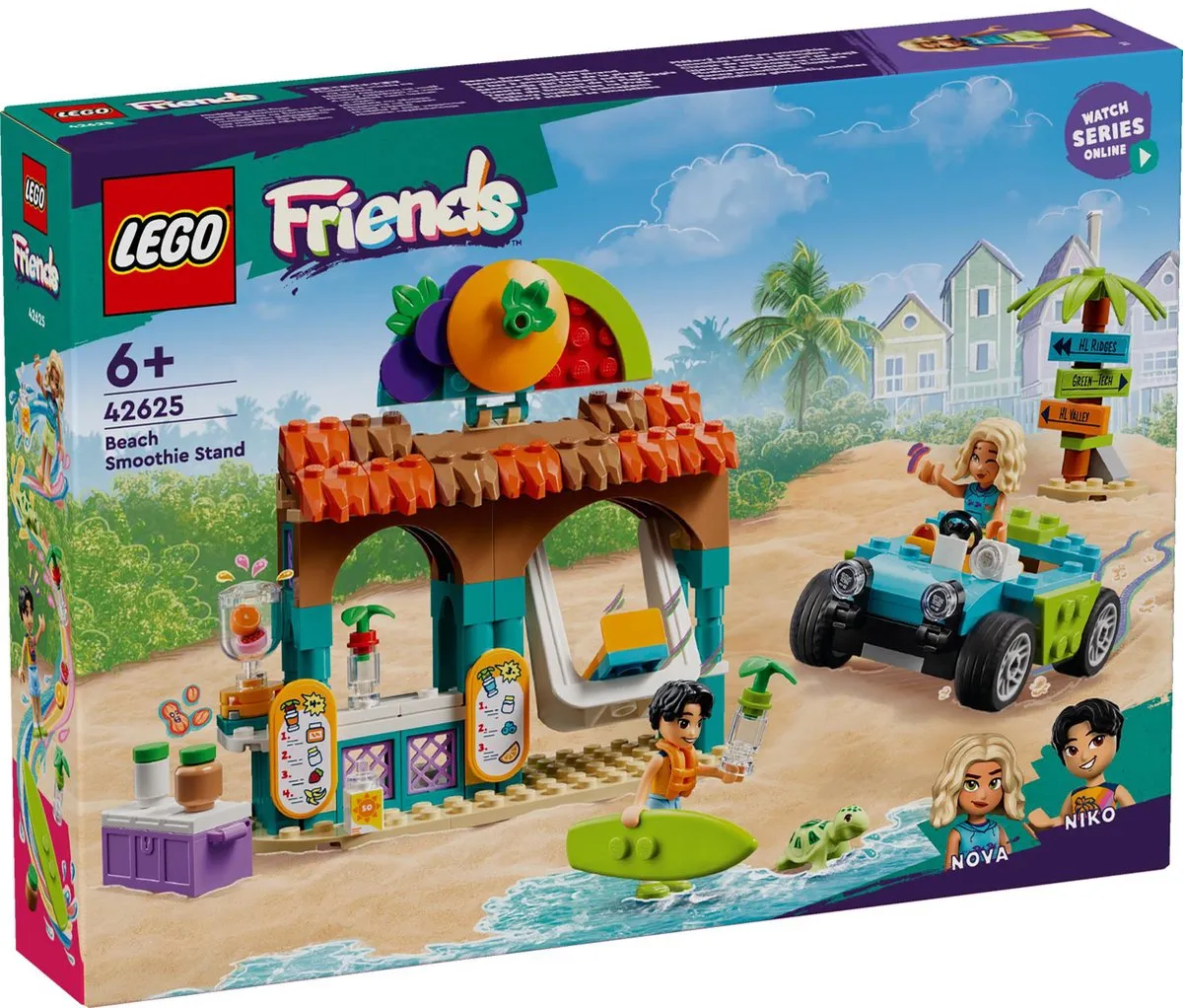 LEGO Friends Strand Smoothiekraam 42625