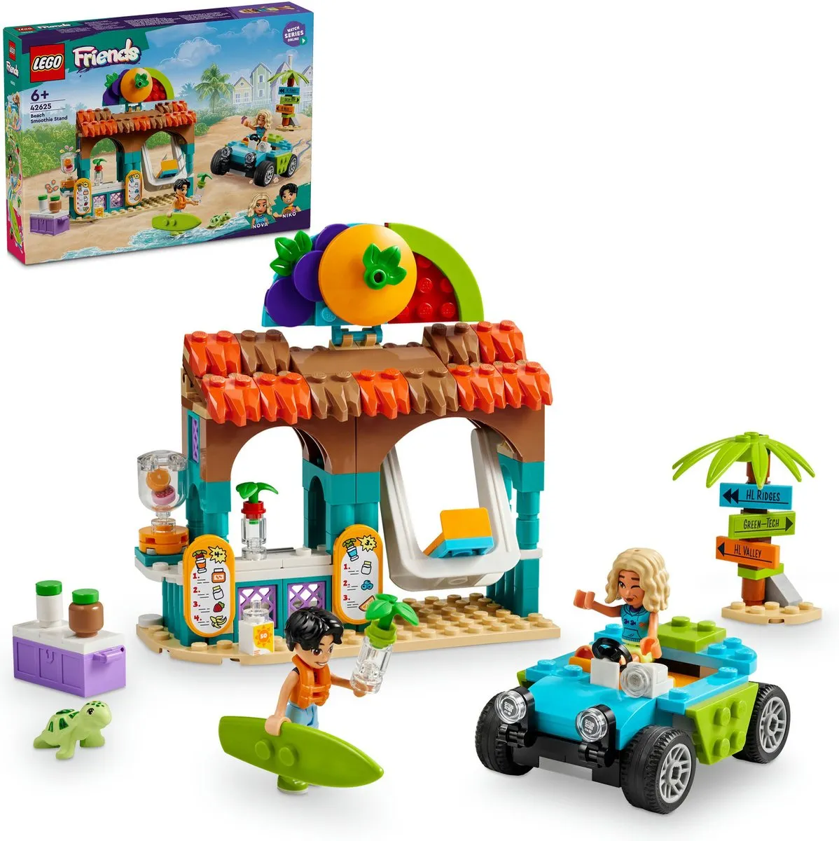 LEGO Friends Strand Smoothiekraam 42625 - 213 Stukken