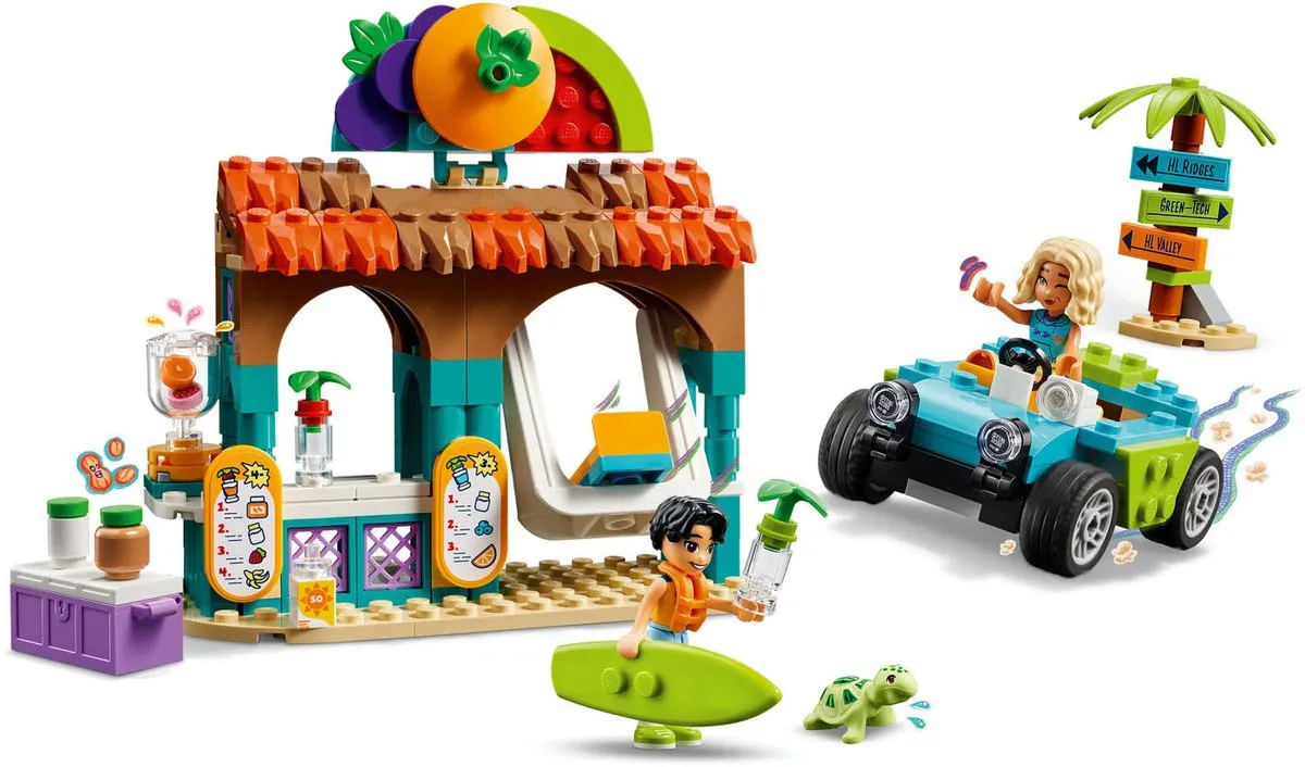 LEGO Friends Strand Smoothiekraam 42625 - 213 Stukken - afbeelding 6 van 6