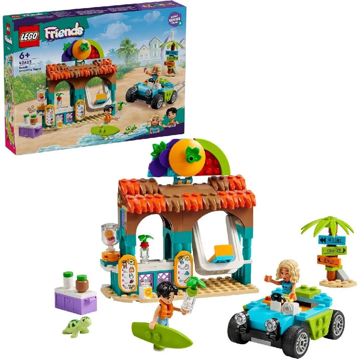 LEGO Friends Strand Smoothiekraam 42625 - 213 Stukken