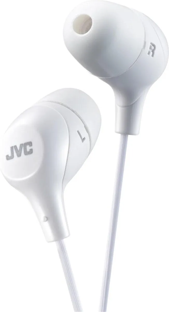 JVC Marshmallow HAFX38WE In-Ear Hoofdtelefoon - Wit