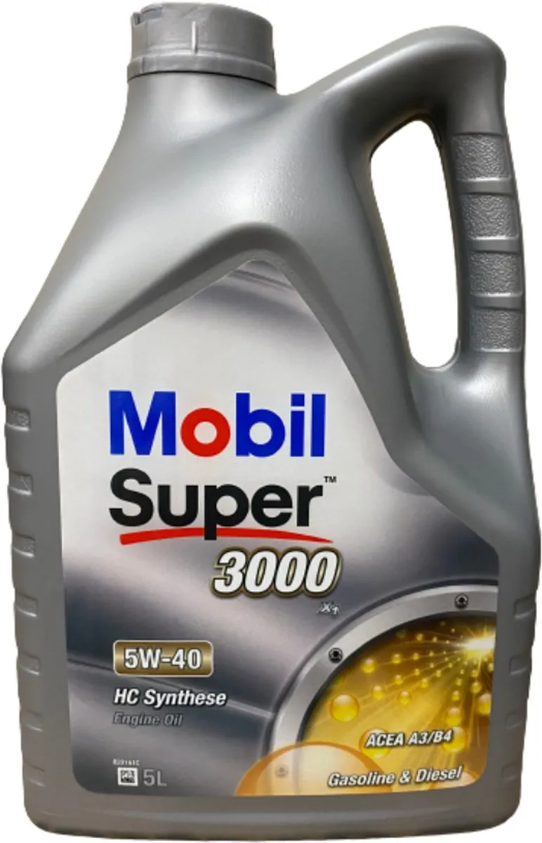 Mobil Super 3000 X1 5W40 Motorolie 5 Liter