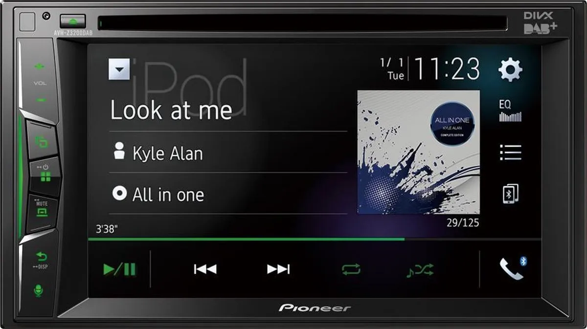 Pioneer AVH-Z3200DAB Autoradio 2-DIN