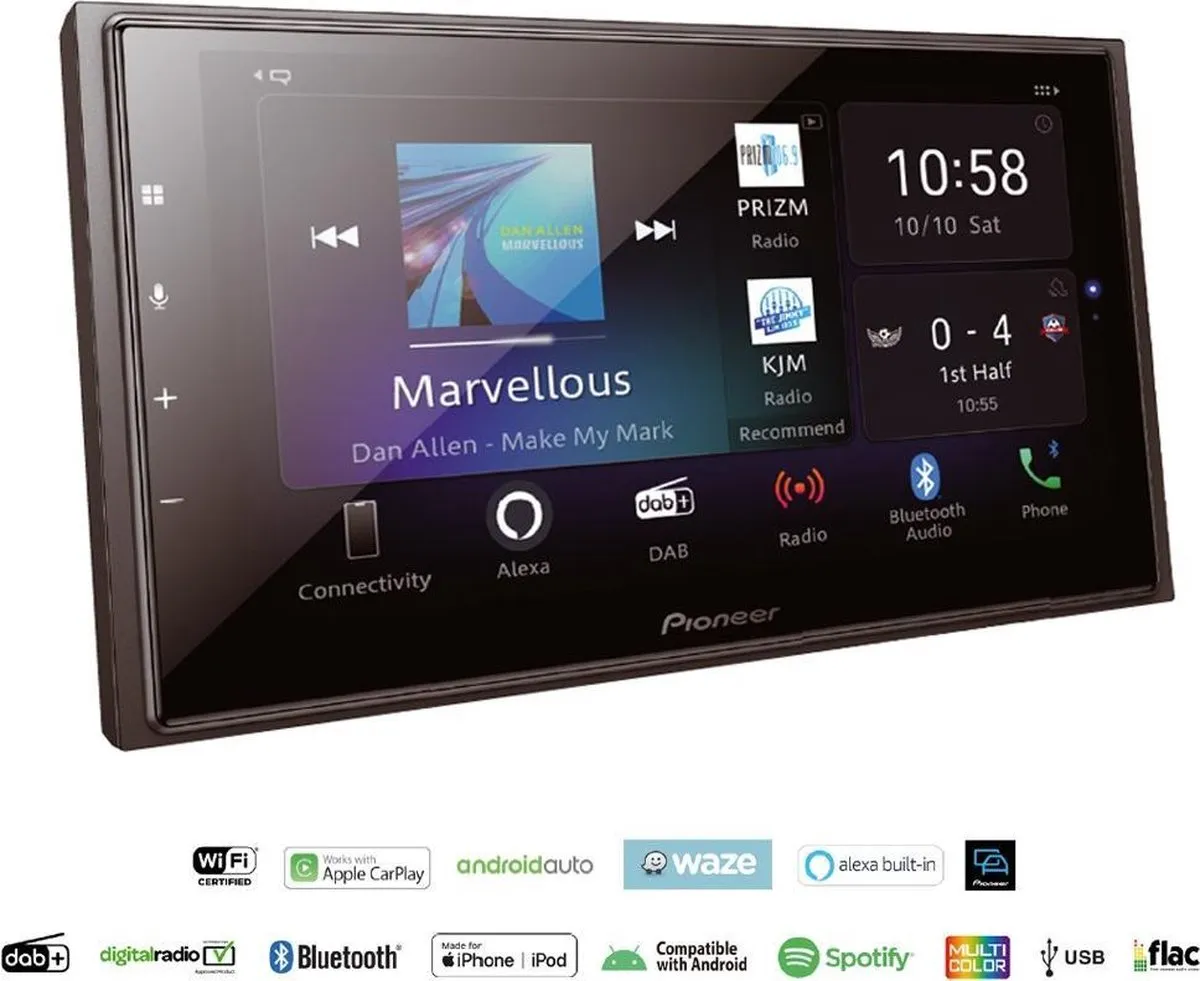 Pioneer SPH-EVO64DAB Autoradio 6.8"