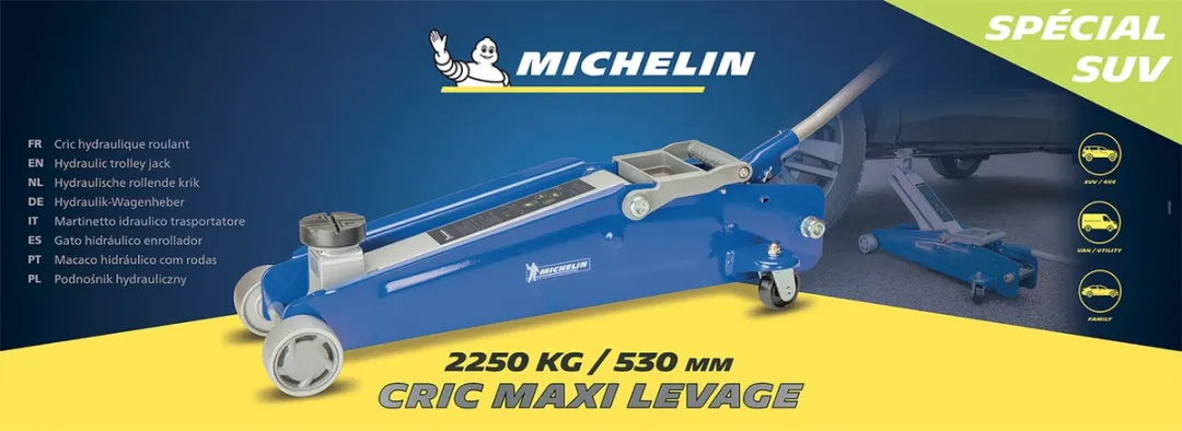 Michelin Hydraulische Krik 2,25 Ton - Blauw