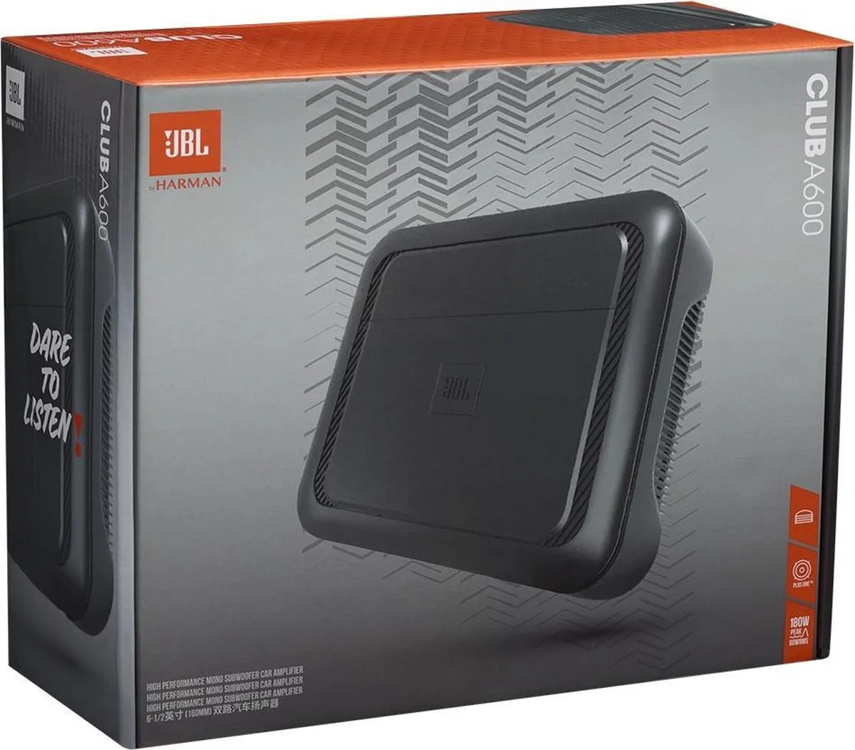 JBL Club A600 Autoversterker 600W - Zwart - afbeelding 6 van 6