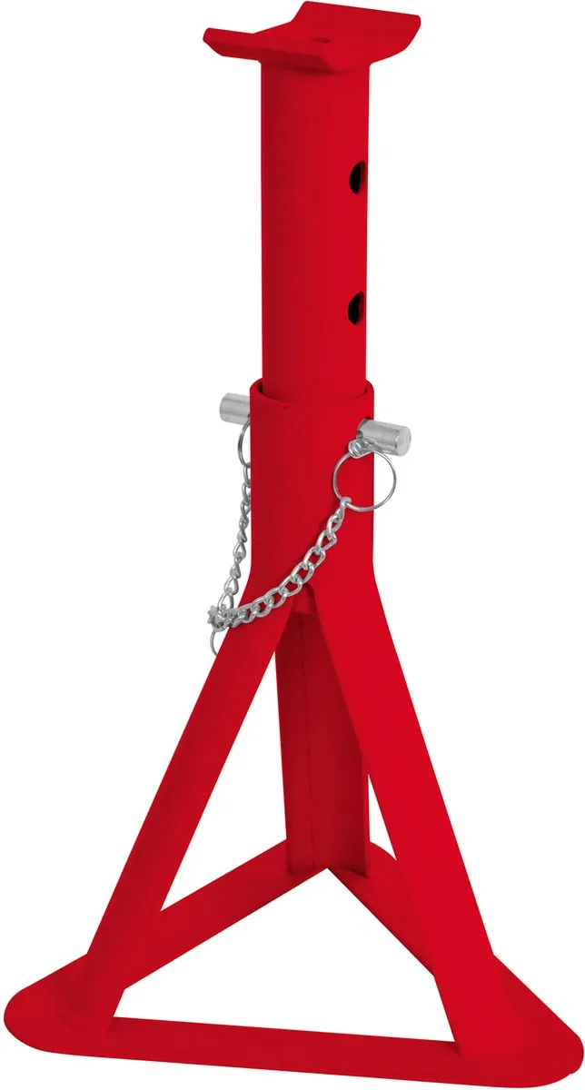 Carpoint Assteunen - Universeel - 2000KG - 2 Stuks - Rood