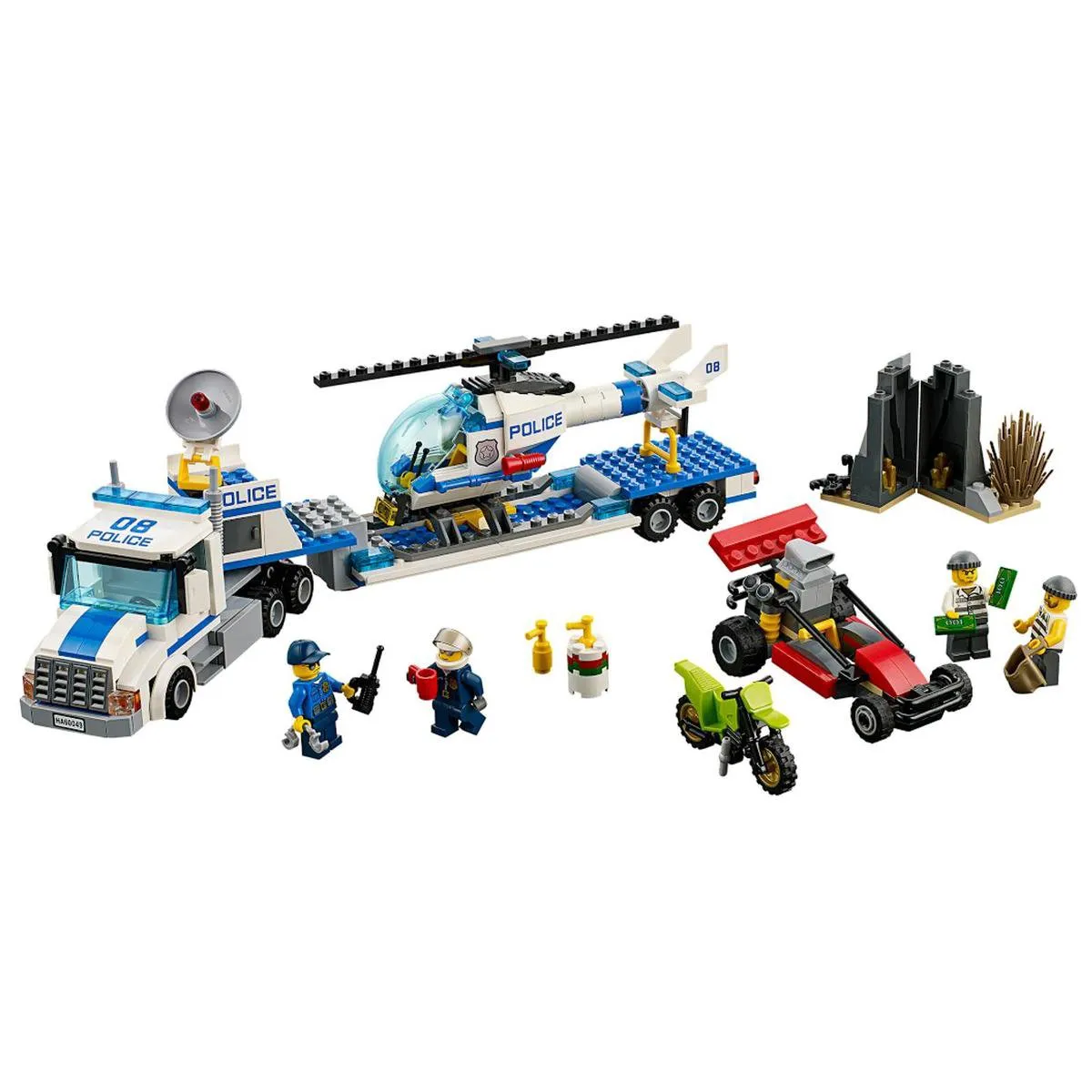 LEGO City Helikoptertransport 60049 - 382 Stukken