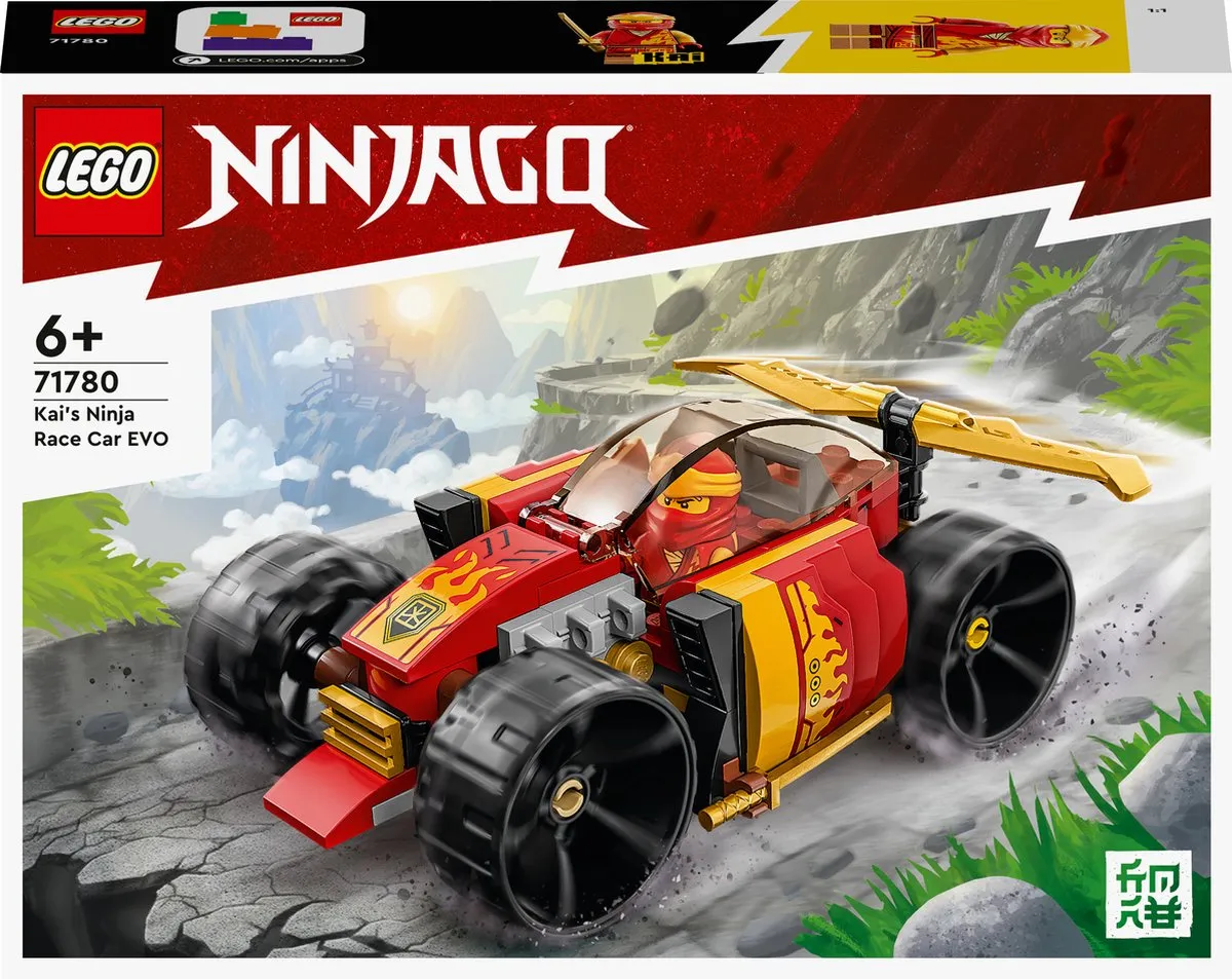 LEGO Ninjago Kai's Ninja Racewagen EVO 71780 - 94 Stukken