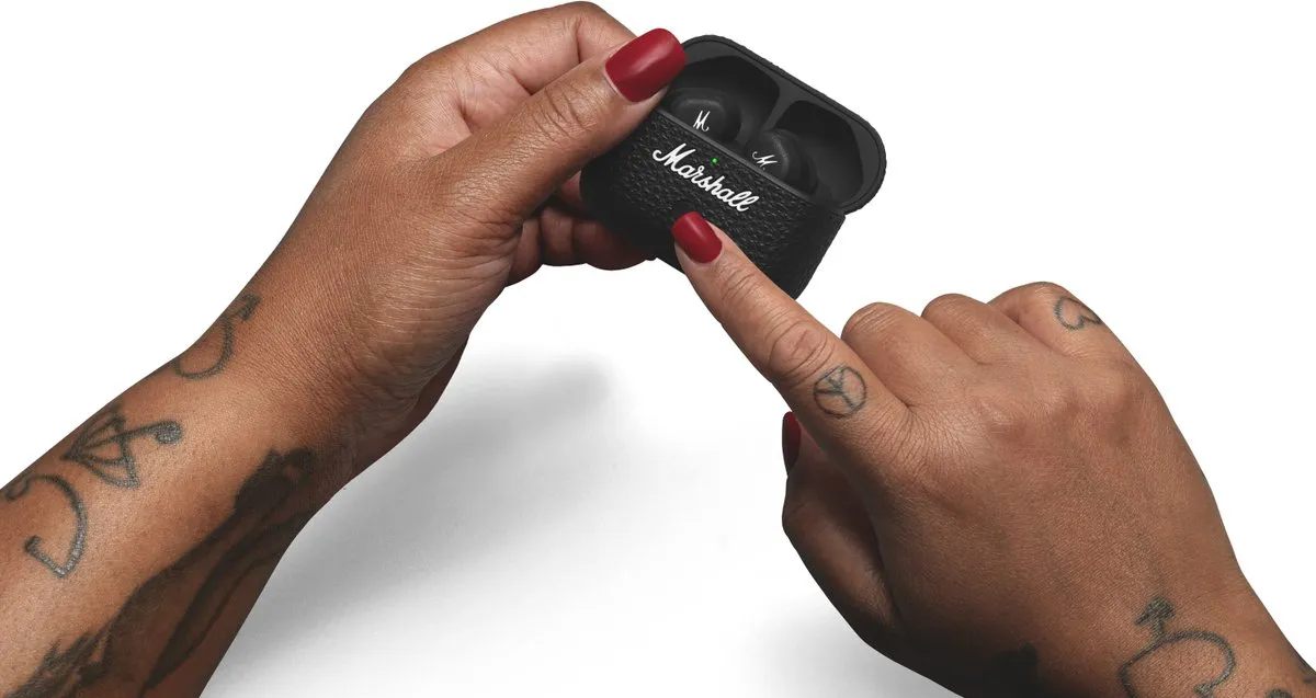 Marshall Motif II In-Ear Koptelefoon - ANC - Zwart