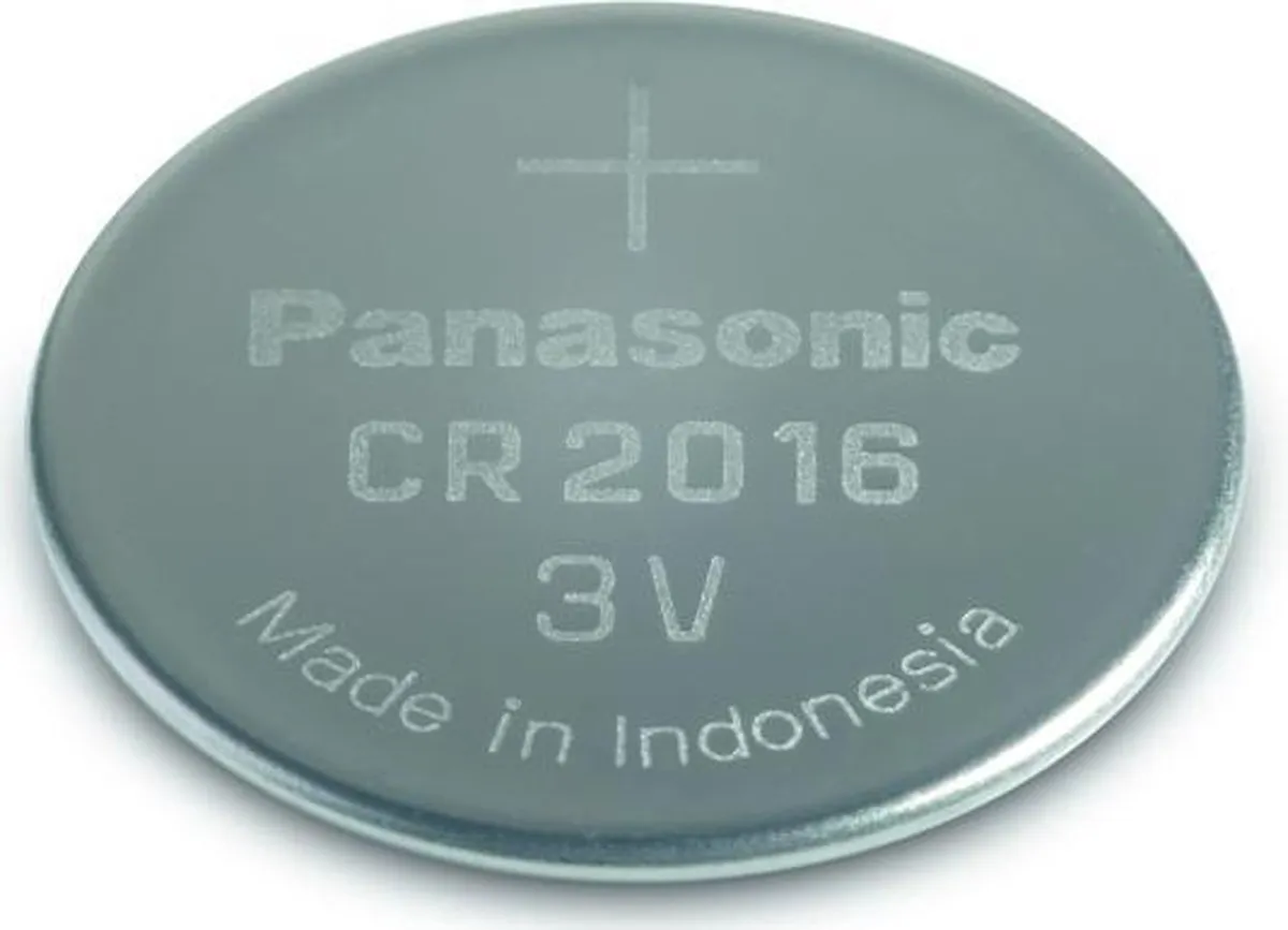Panasonic CR-2016EL/4B Knoopcelbatterij - 165mAh - 4 Stuks