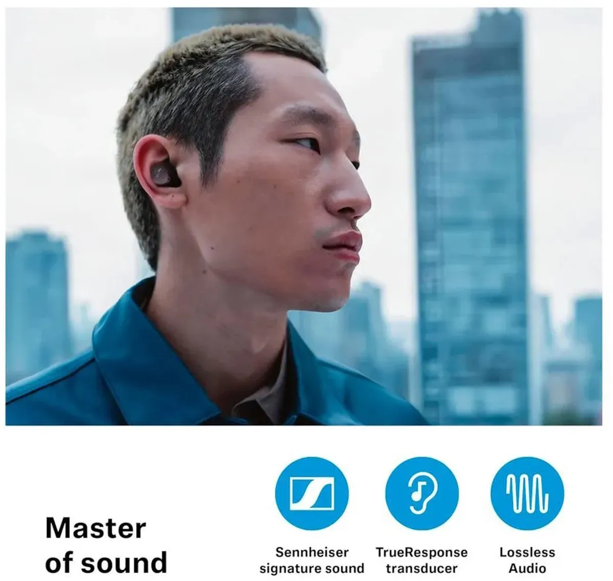 Sennheiser Momentum True Wireless 4 14500-850 - Oordopjes - 30u batterij - Graphite