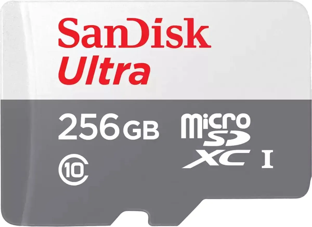 SanDisk Ultra 256GB microSDXC UHS-I SD-kaart