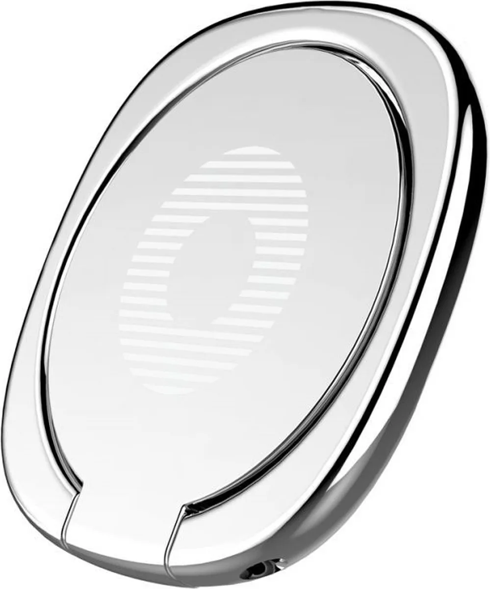 Baseus Desktop Brackets Ring Telefoonhouder - Zilver