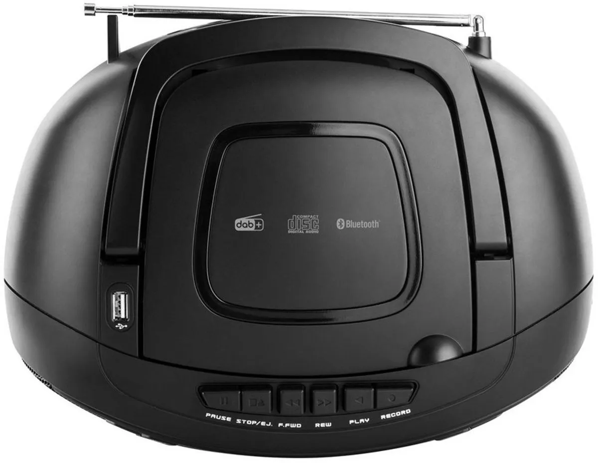 JVC RC-E561B-DAB Draagbare CD-speler - 3W - Zwart - afbeelding 4 van 6