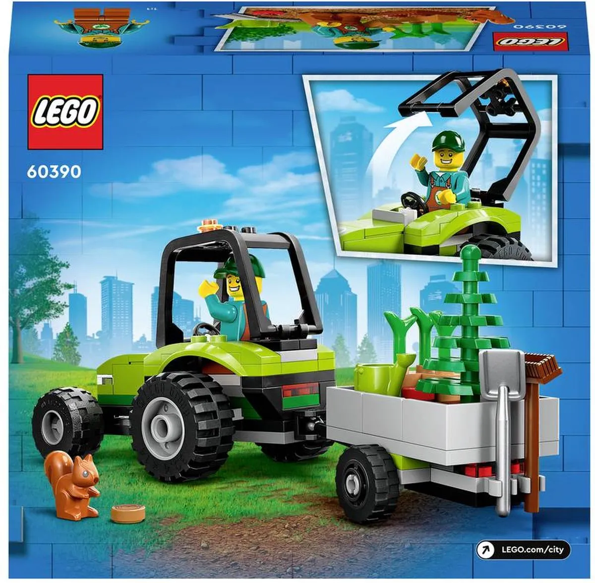 LEGO City Parktractor 60390 - Multicolor - afbeelding 6 van 6