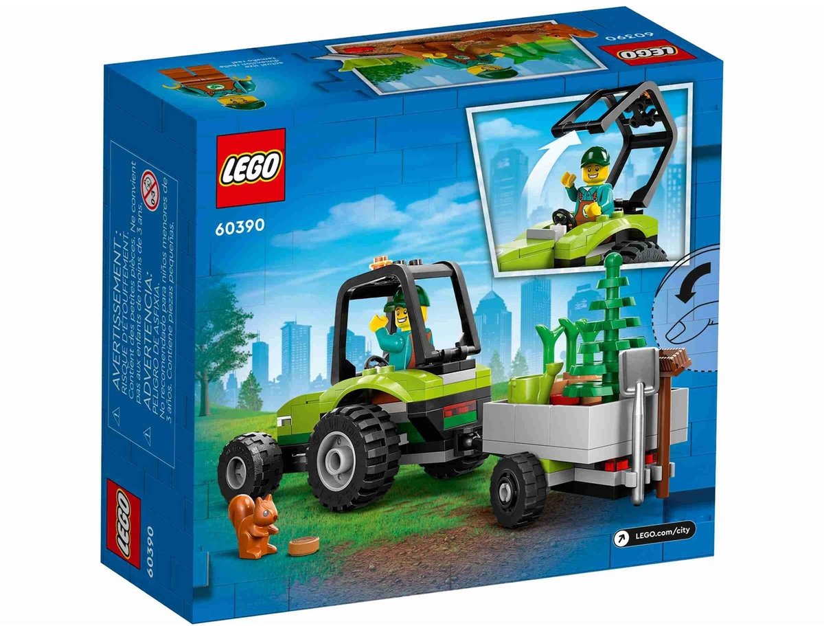 LEGO City Parktractor Speelgoed voor Kinderen - 60390