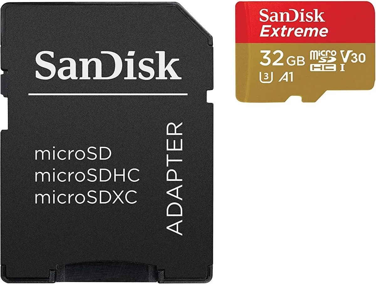 SanDisk Extreme microSDXC SDSQXAF-032G-GN6GN