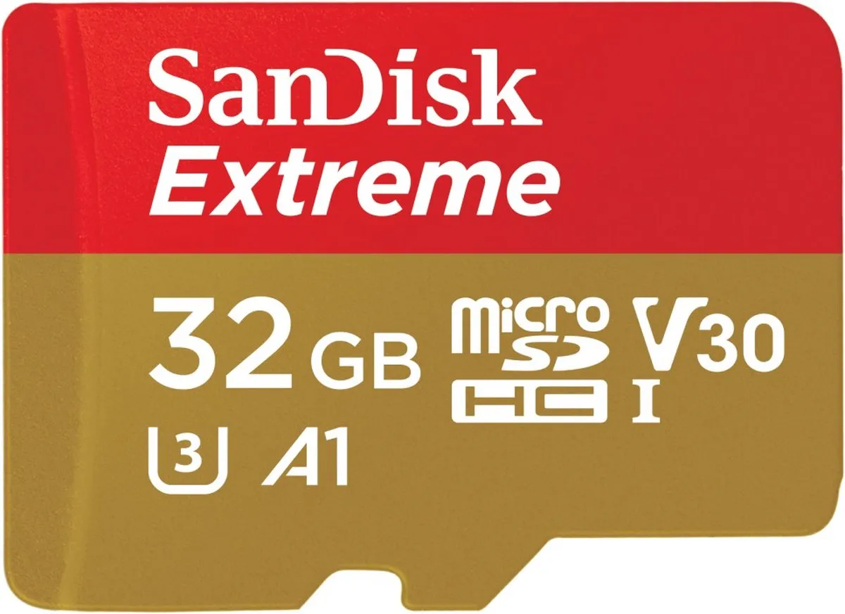 SanDisk Extreme microSDXC SDSQXAF-032G-GN6GN - 32GB