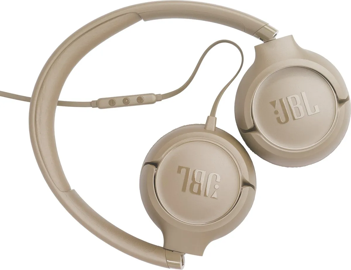 JBL Tune 530C USB-C Koptelefoon - Beige