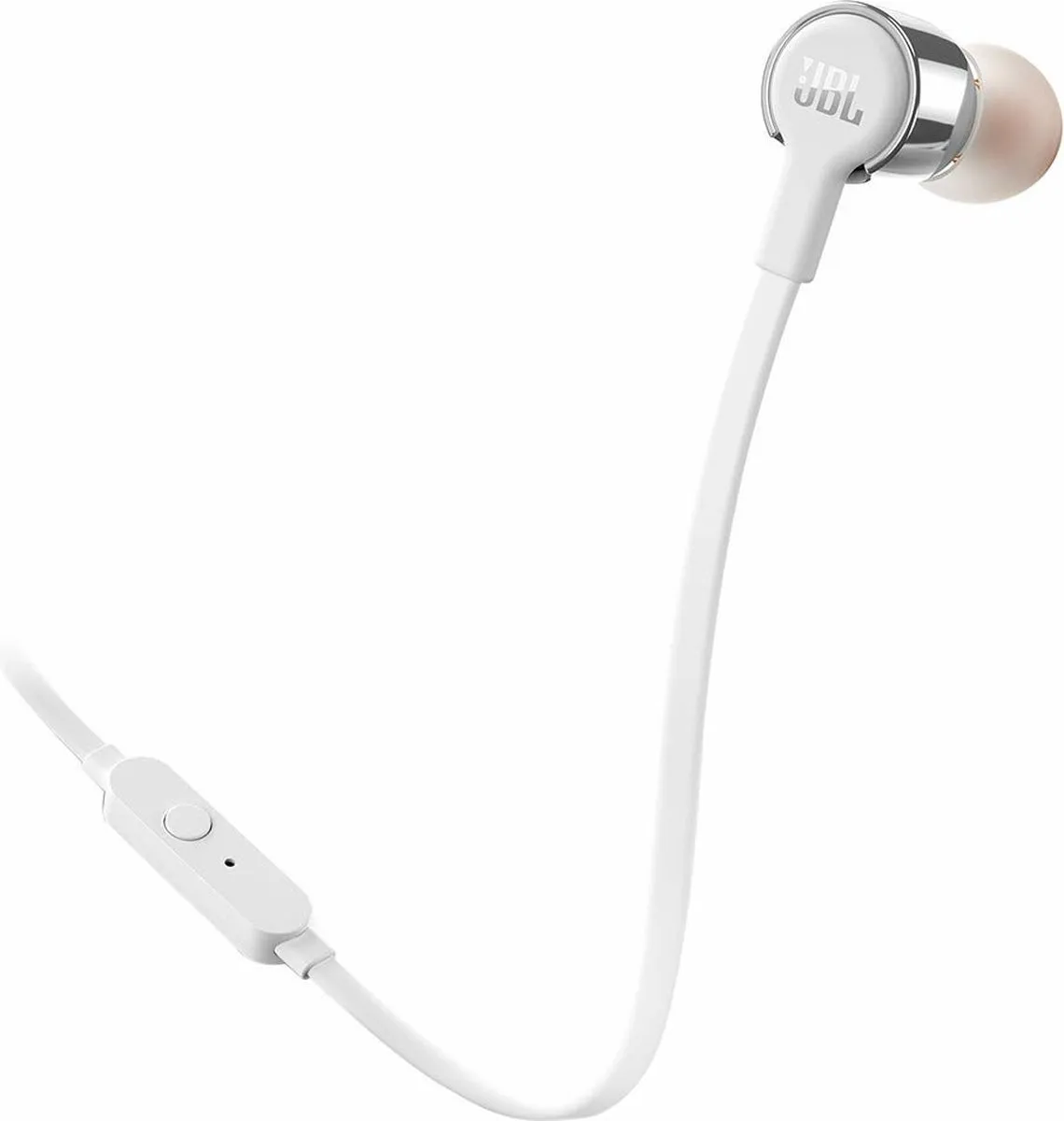 JBL Tune T210 In-ear Oordopjes Bedraad - Zilver