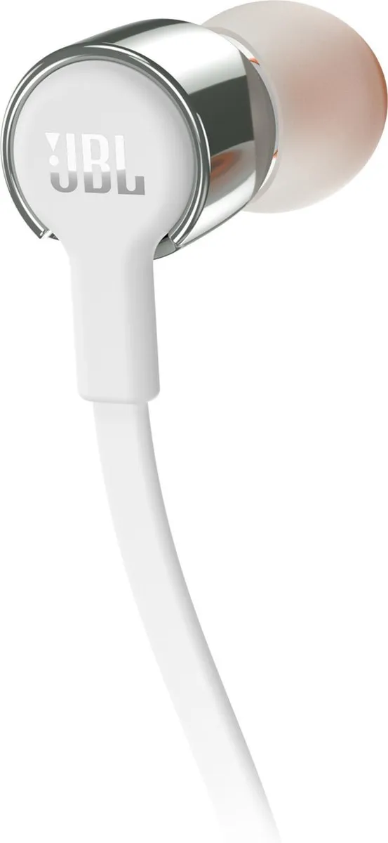 JBL Tune T210 In-ear Oordopjes Bedraad - Zilver
