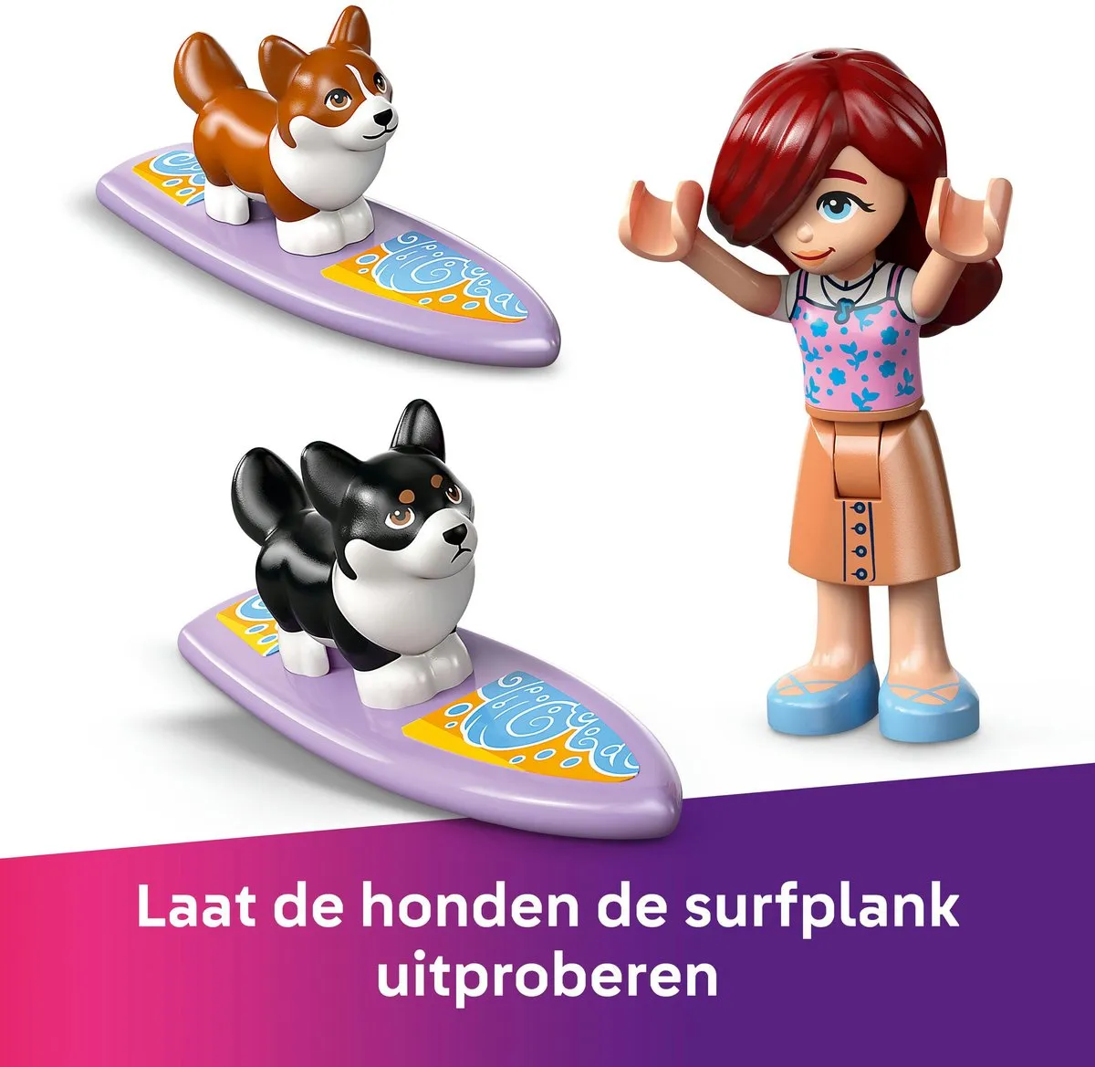 LEGO Friends 42641 Surf- en Scooterplezier - 113 Stukken - afbeelding 6 van 6