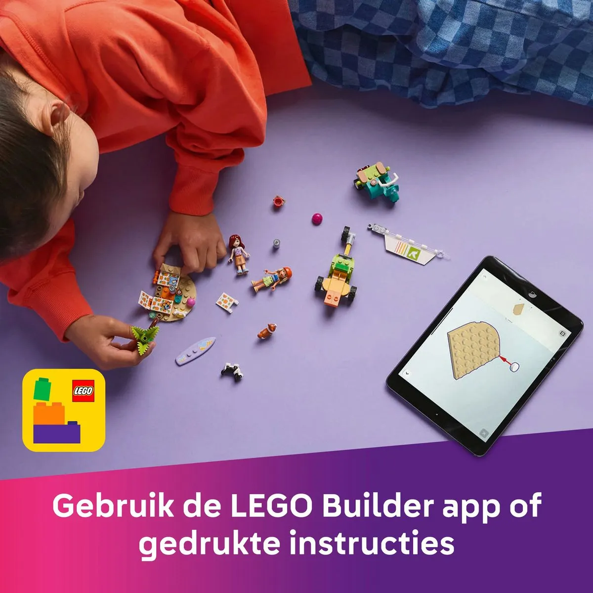 LEGO Friends 42641 Surf- en Scooterplezier - 113 Stukken