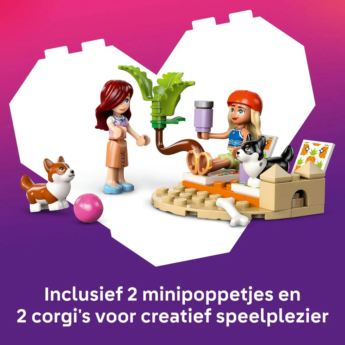 LEGO Friends 42641 Surf- en Scooterplezier - 113 Stukken