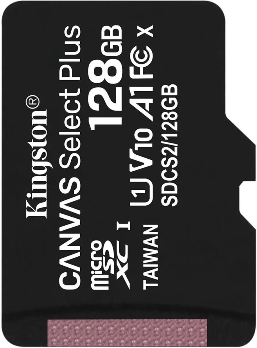 Kingston 128GB microSDHC Canvas Select Plus