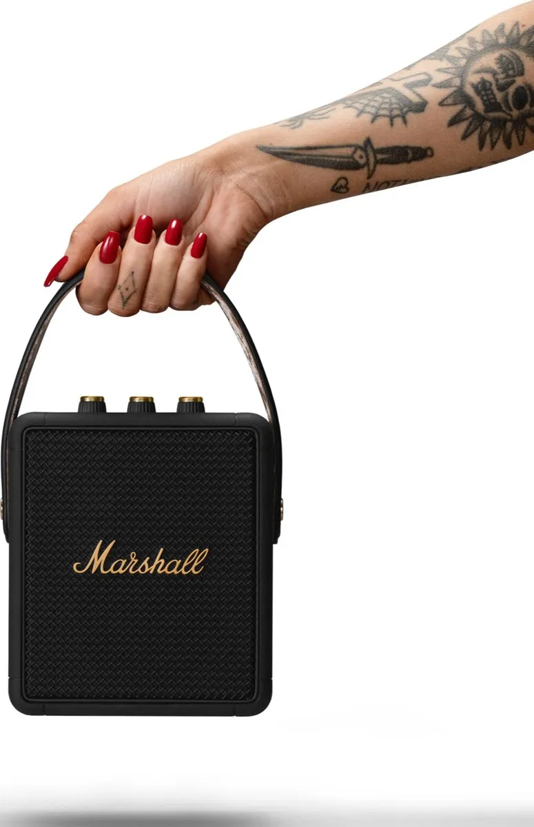 Marshall Stockwell II Bluetooth Speaker - Zwart - afbeelding 6 van 6